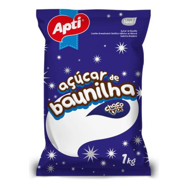 Encontraproduto.com.br - Açúcar de Baunilha Apti 1Kg