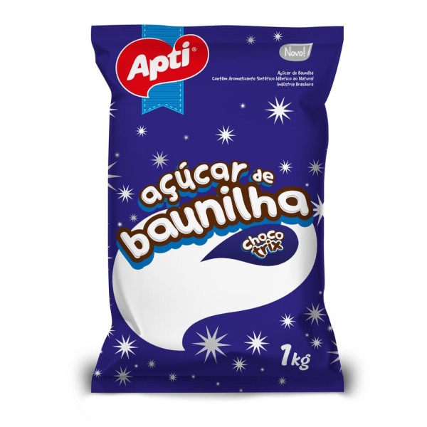 Encontraproduto.com.br - Açúcar de Baunilha Apti 1Kg