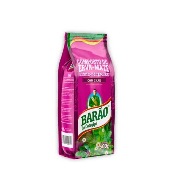 Encontraproduto.com.br - Erva Mate Barão Chás selecionados Pacote com 500g