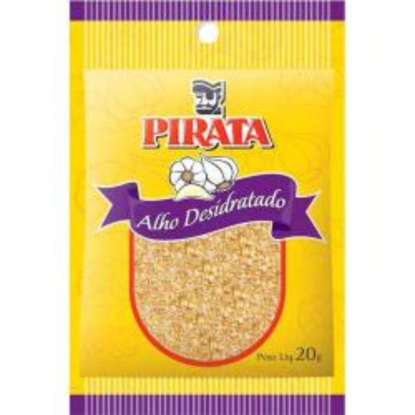 Encontraproduto.com.br - Condimento Pirata Alho Desidratado 20 g