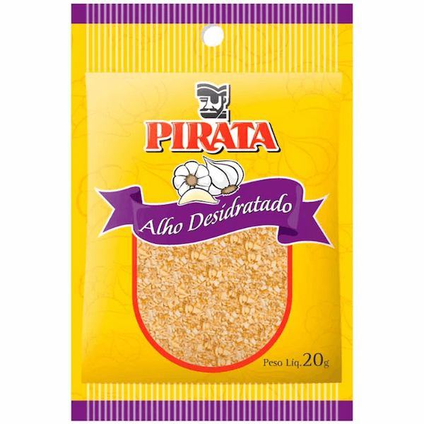 Encontraproduto.com.br - Condimento Pirata Alho Desidratado 20 g