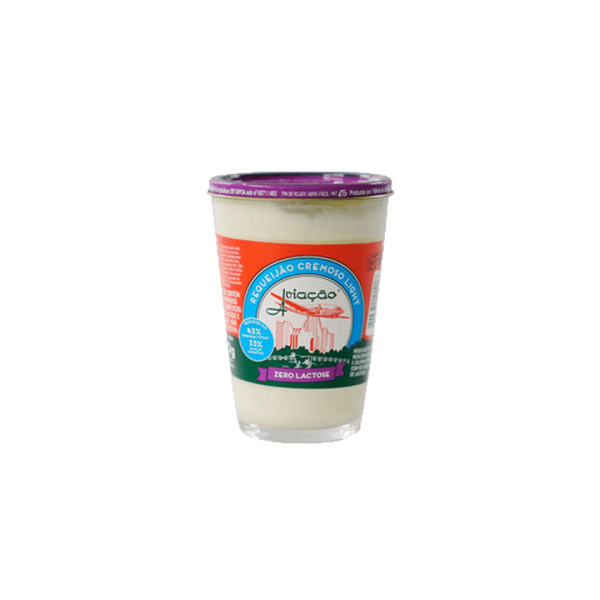 Encontraproduto.com.br - Requeijão Cremoso Aviação Sem Lactose Light 180g