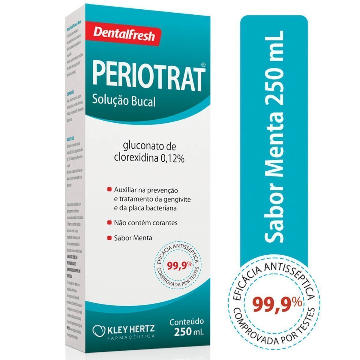 Periotrat Enxaguante Bucal Antisséptico Sabor Menta 250mL