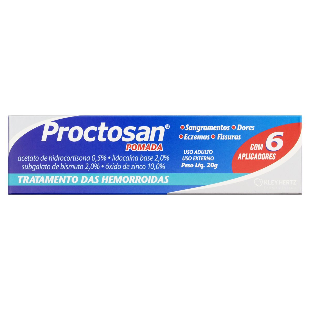 Proctosan Pomada 20gramas Tratamento Das Hemorroidas