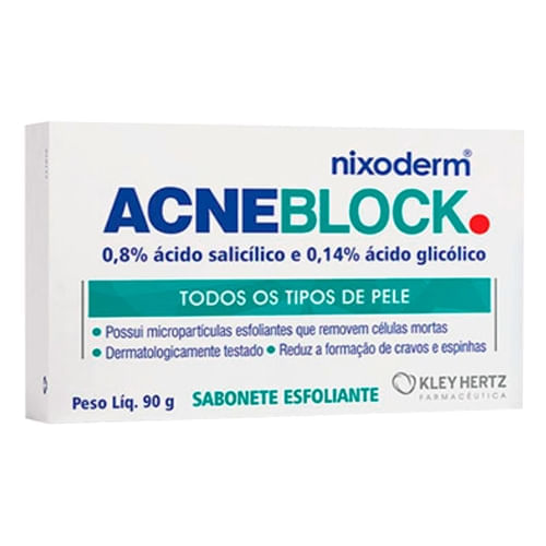 Encontraproduto.com.br - Acneblock Sabonete Esfoliante 90G