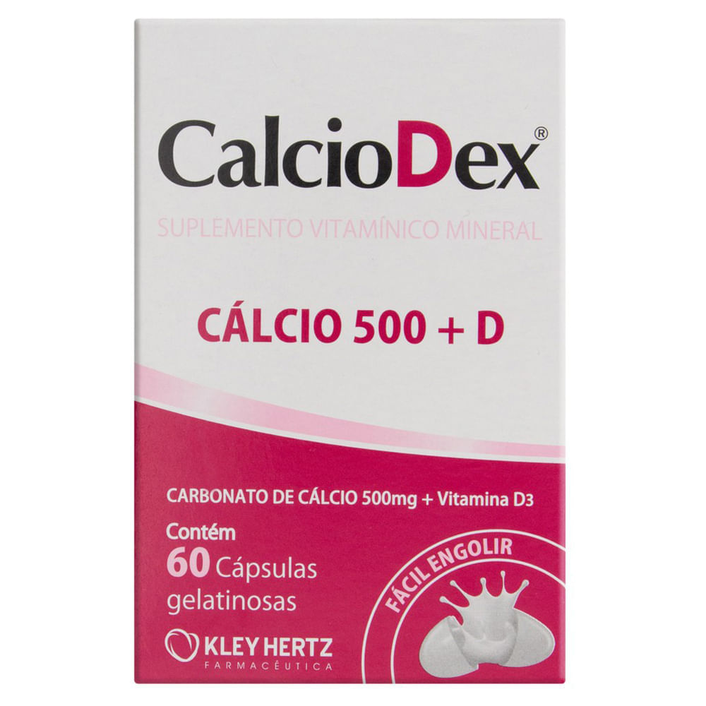Encontraproduto.com.br - Calciodex Com 60 Cápsulas