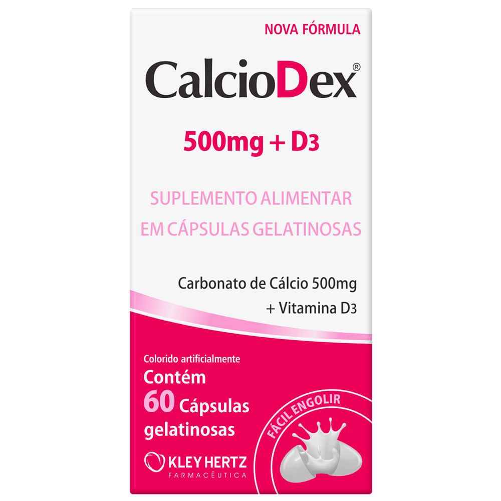 Encontraproduto.com.br - Calciodex Com 60 Cápsulas