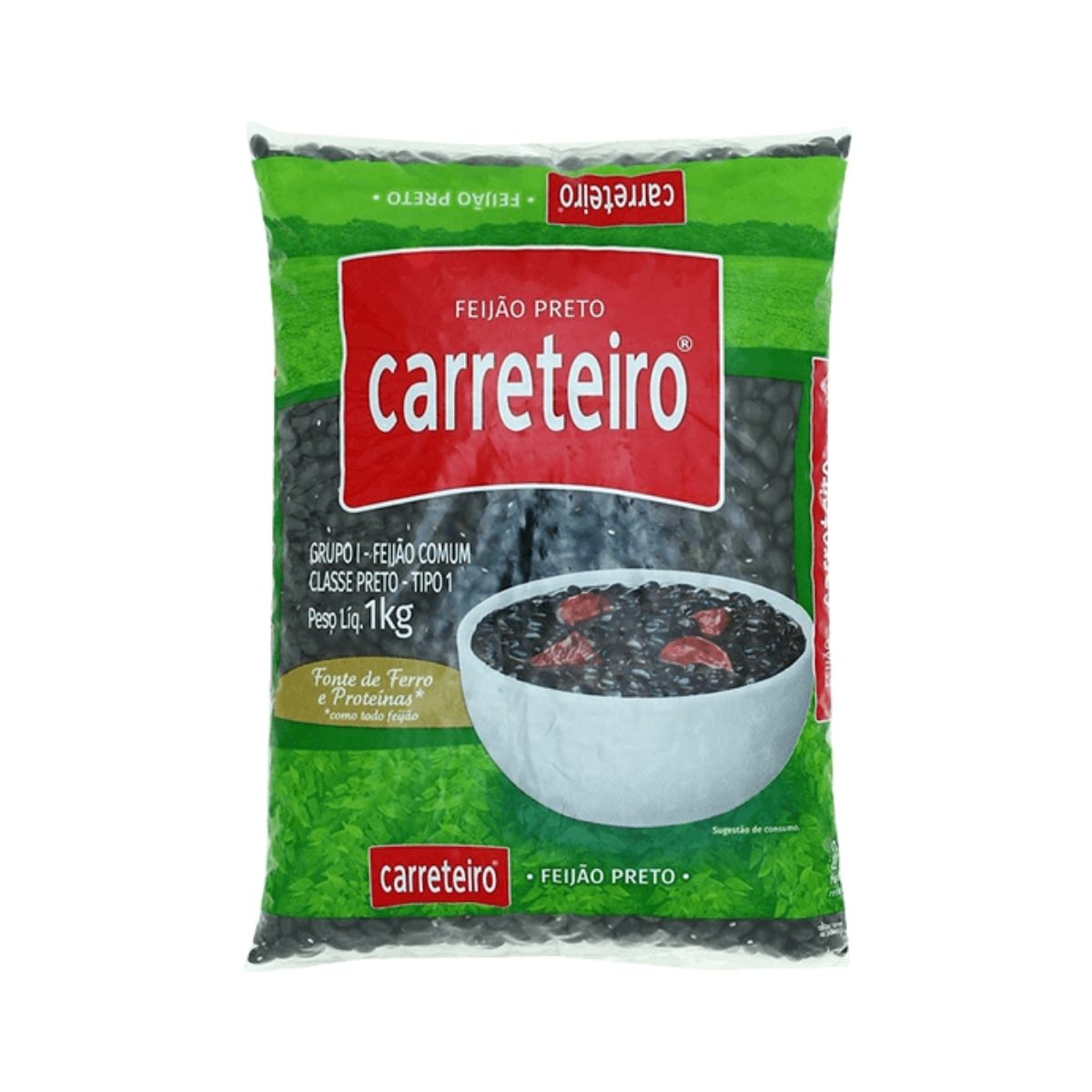 Encontraproduto.com.br - Feijão Carreteiro Preto 1kg