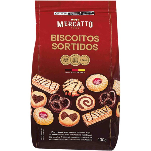 Biscoito Sortido Mercatto 400g