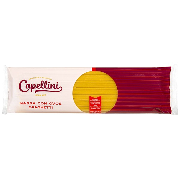 Encontraproduto.com.br - Massa de Sêmola com Ovos Spaghetti Capellini 500g