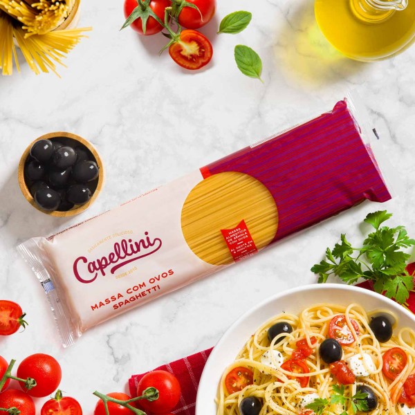 Encontraproduto.com.br - Massa de Sêmola com Ovos Spaghetti Capellini 500g