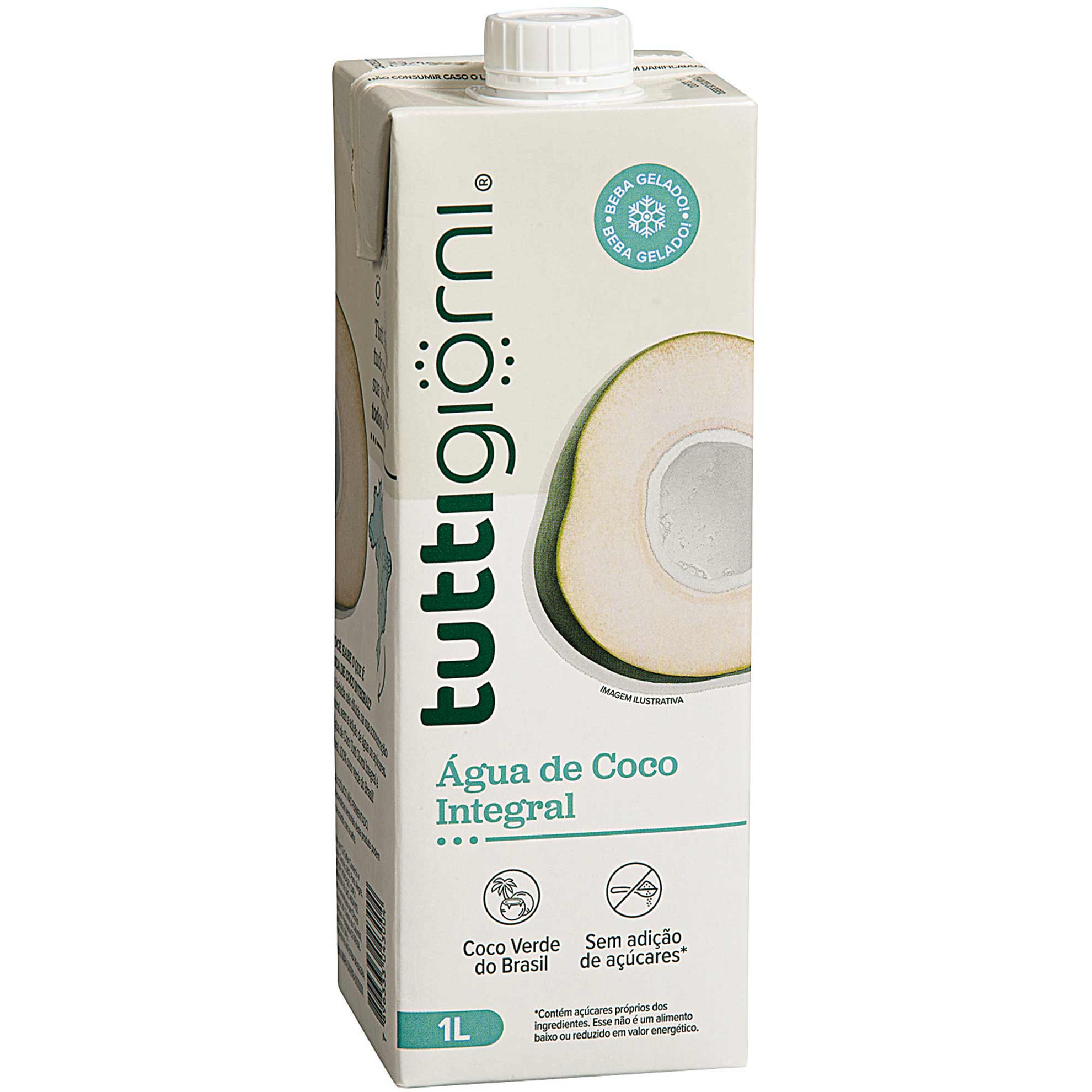 Encontraproduto.com.br - Água de Coco Integral Tutti Giorni 1 Litro