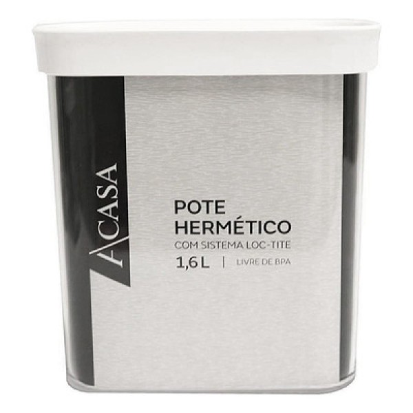 Encontraproduto.com.br - Pote Hermético Loc Tite 1,6L - ACASA
