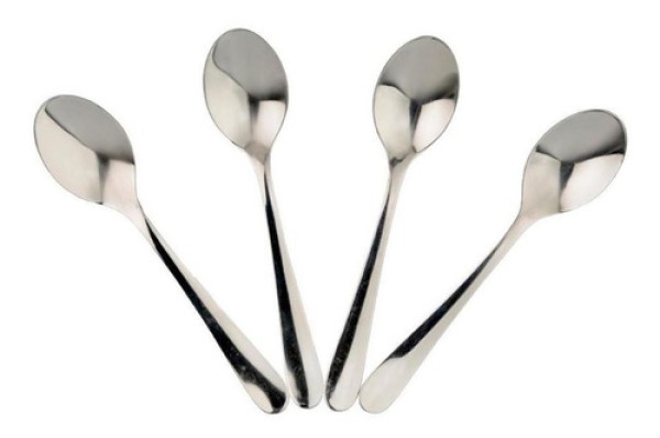 Encontraproduto.com.br - Conjunto de Colheres para café Inox 4 Peças - ACASA