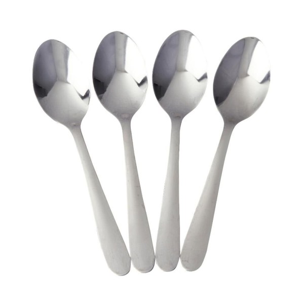CONJUNTO DE COLHERES PARA CHÁ ACASA INOX COM 4 PEÇAS REF.: JCJ17010