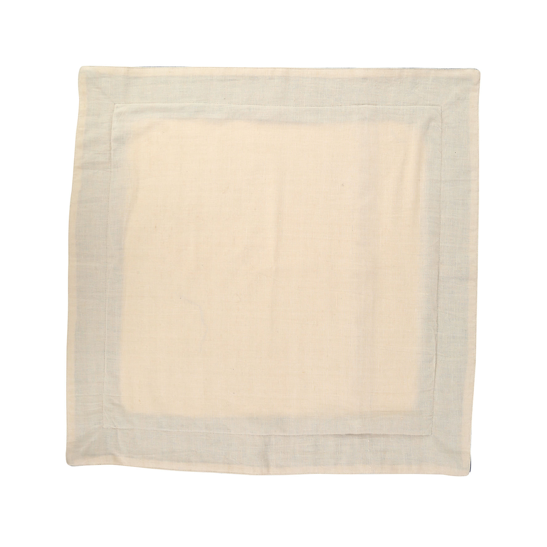 Almofada Riviera Azul e Branco 50cm - ACASA