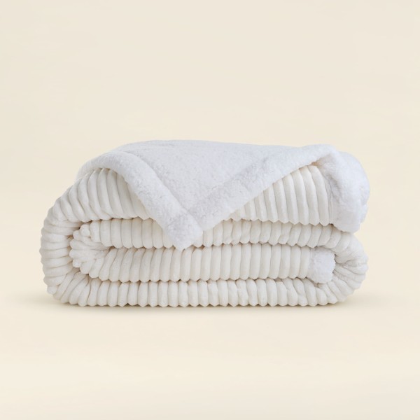Encontraproduto.com.br - Edredom ACASA Queen Sherpa Canelado  2401