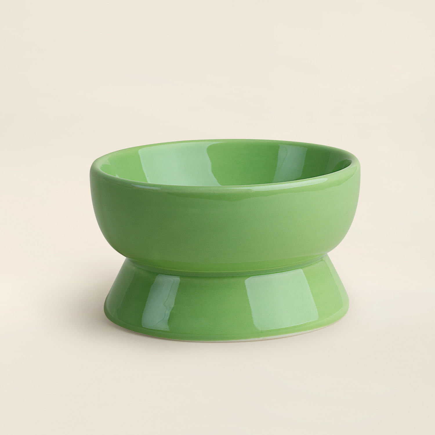 Comedouro Cerâmica Soft Verde 13cm - ACASA