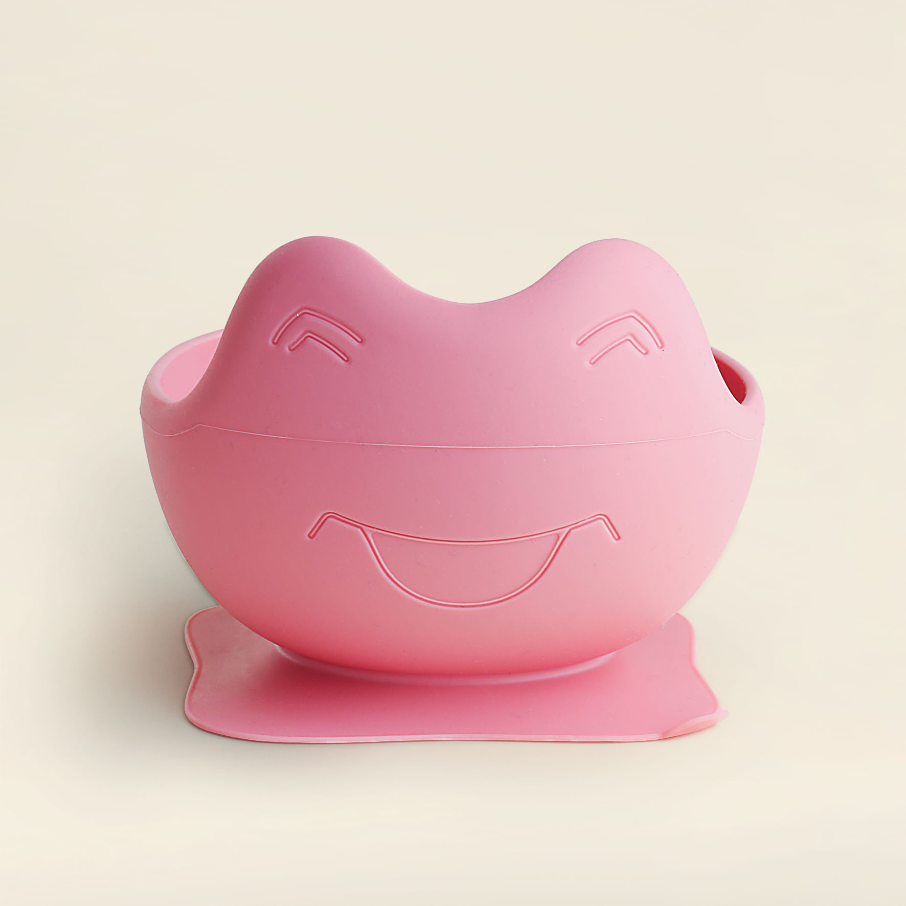Bowl Silicone com Ventosa Rosa - ABABY