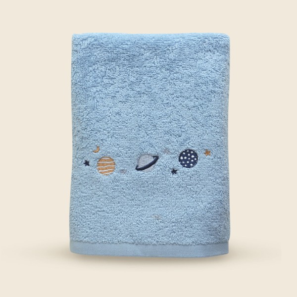 Encontraproduto.com.br - Toalha de Rosto Algodão Space Bordada - ABABY