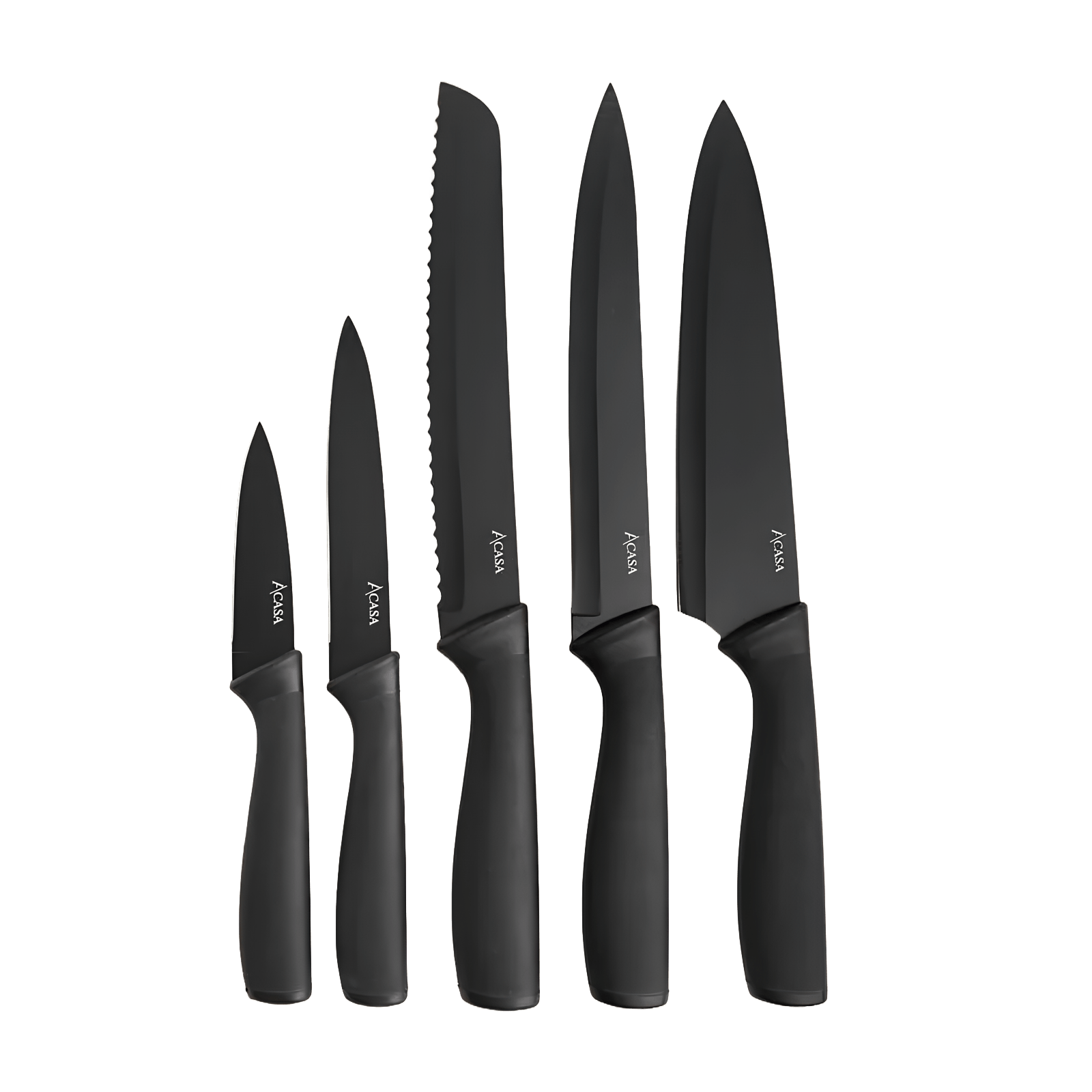 Encontraproduto.com.br - Kit de Facas Oslo com 5 Peças - ACASA