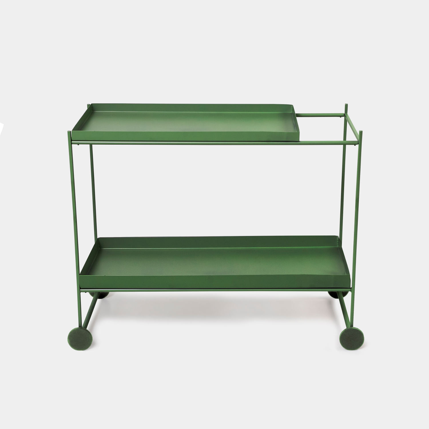 Carrinho Bar Wire Verde - LINEE