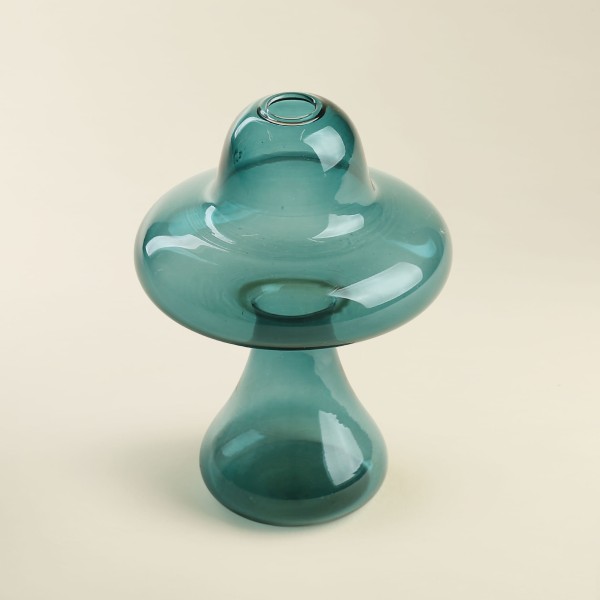 Vaso Vidro Mushroom 12cm ACASA