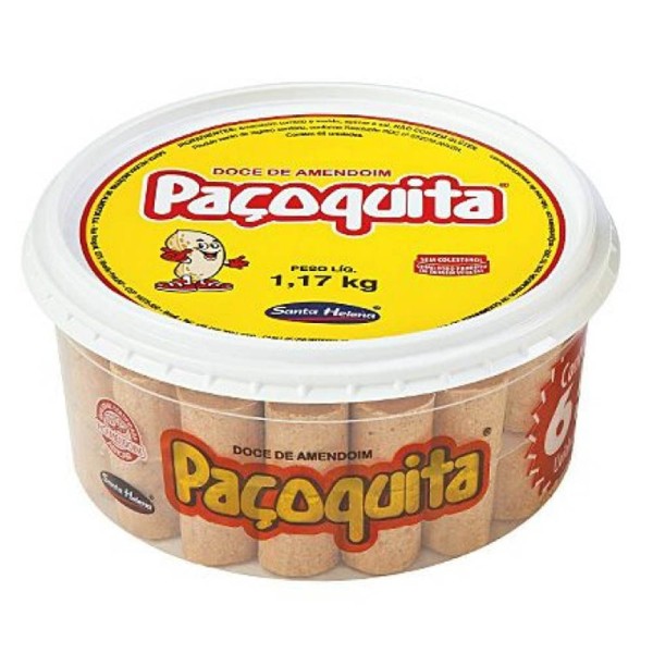 Paçoca Rolha Paçoquita c/65 - Santa Helena