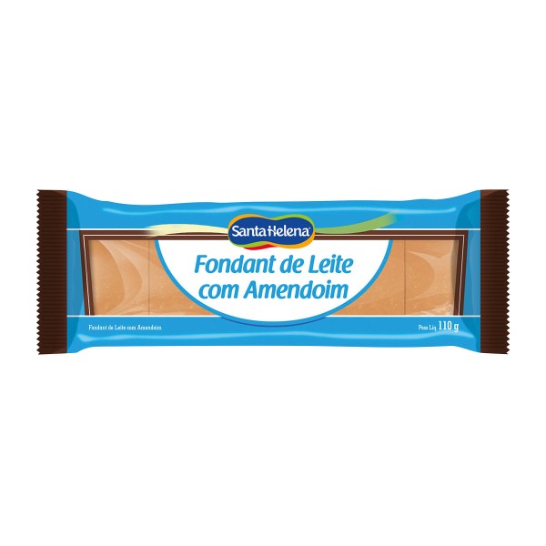 Fondant Santa Helena Leite com Amendoim 110g