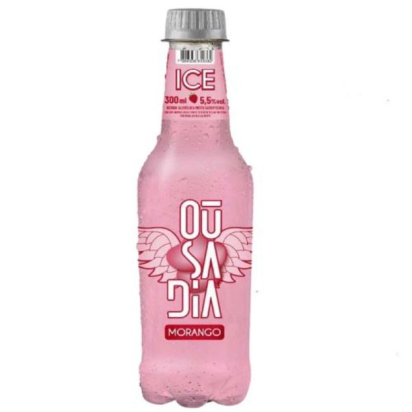 Encontraproduto.com.br - Coquetel Álcool Ousadia Morango 300ml