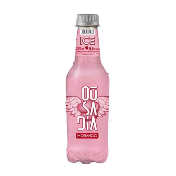 Encontraproduto.com.br - Coquetel Álcool Ousadia Morango 300ml