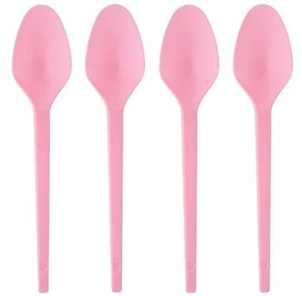Encontraproduto.com.br - Colherinha Rosa Incas Com 50 Unidades