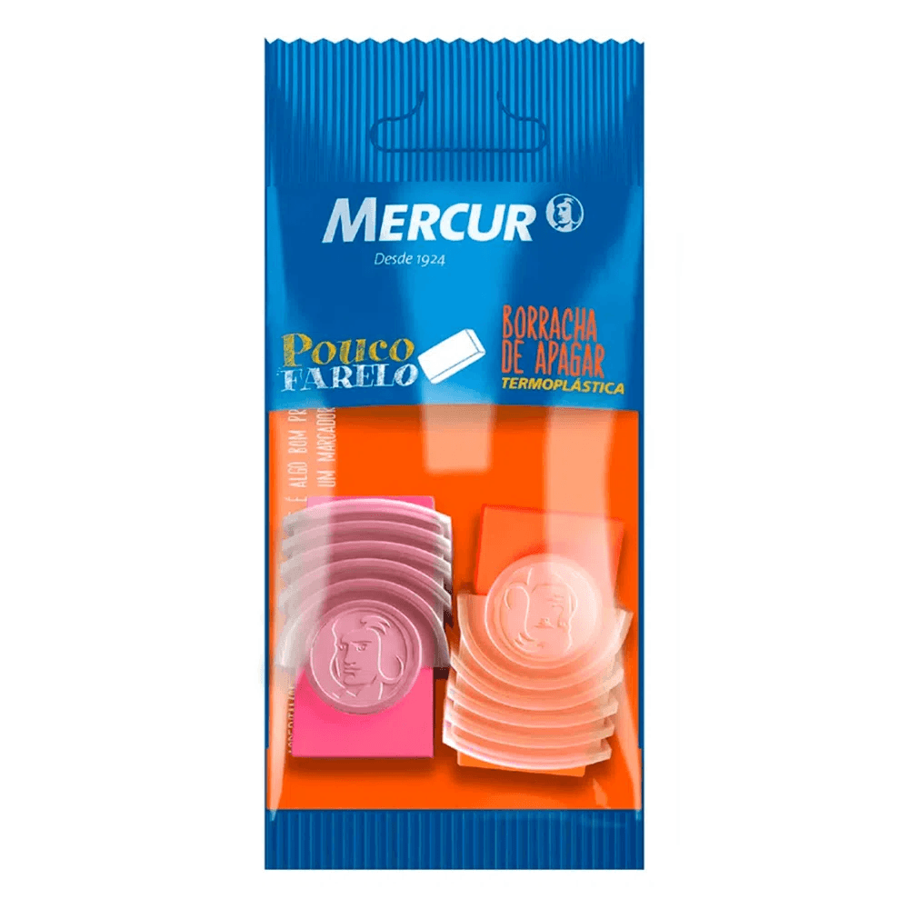 Encontraproduto.com.br - Borracha Tr Neon C/ 2 Un Mercur
