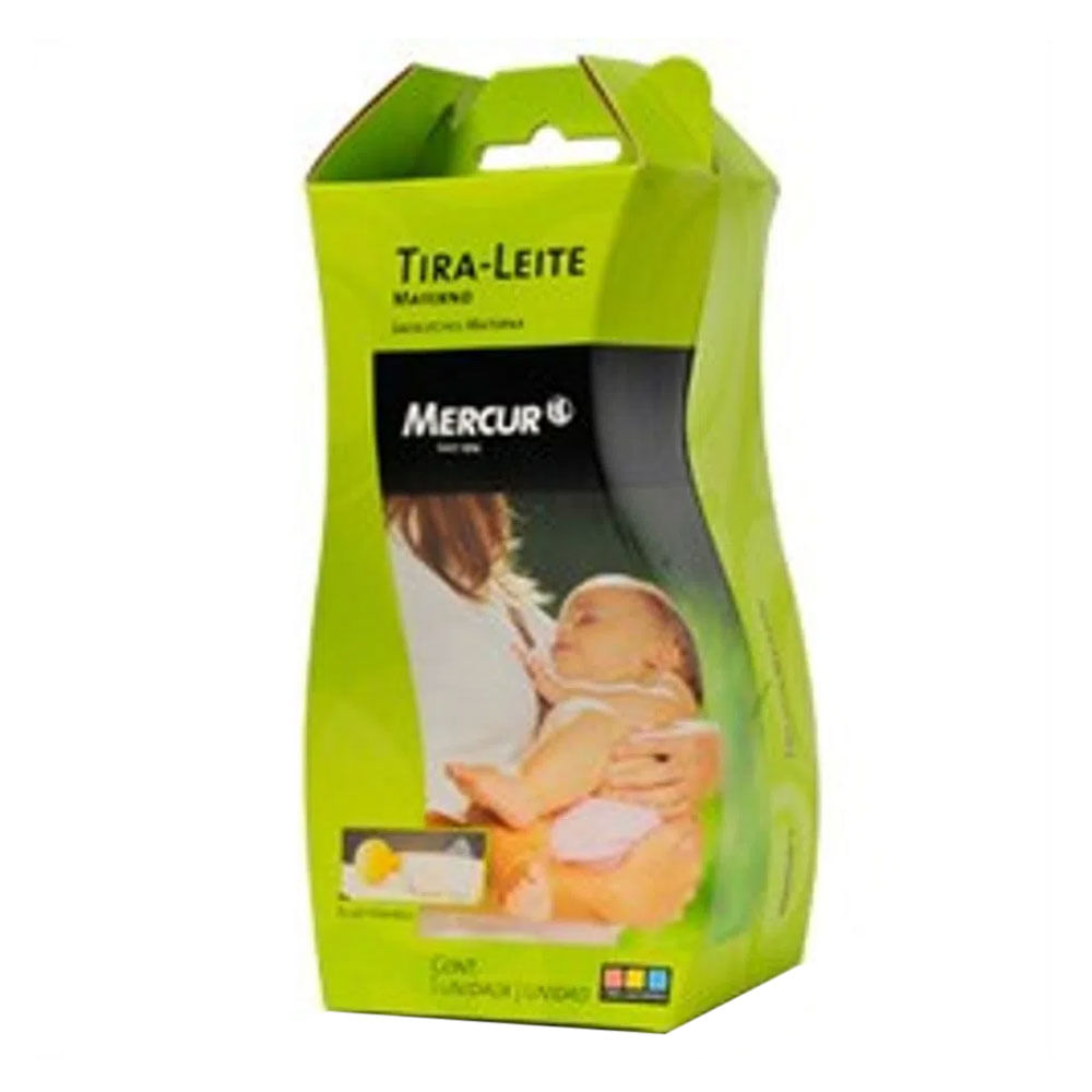 Encontraproduto.com.br - Tira-Leite Materno Mercur Manual - 1 unidade