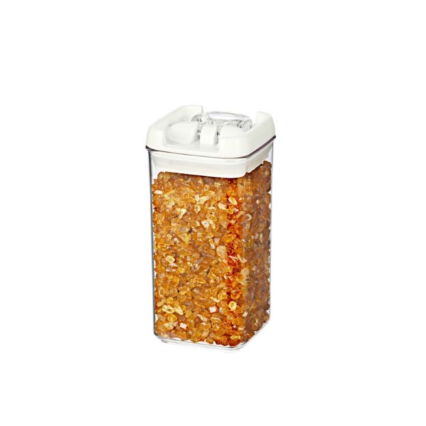 Pote Quadrado Hermético em Acrílico Flip Tite 500 ml NLQ306A-060