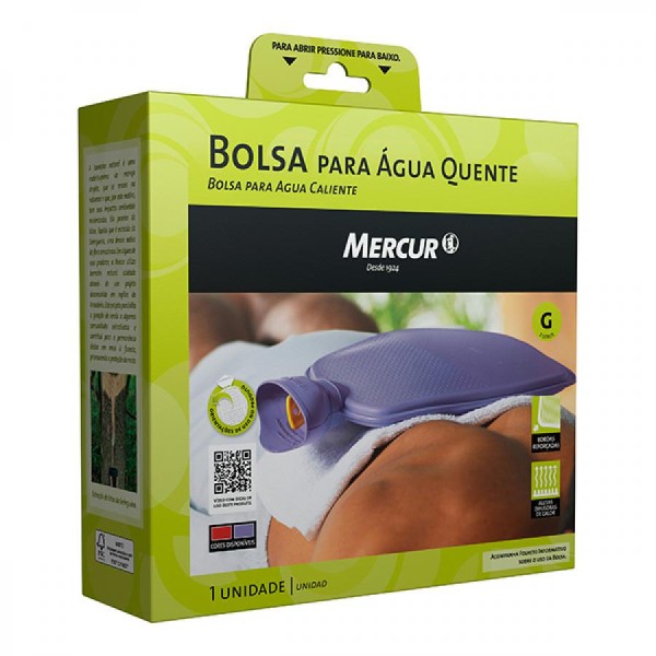 Encontraproduto.com.br - Bolsa para Água Quente Mercur - Lilás - Tamanho G