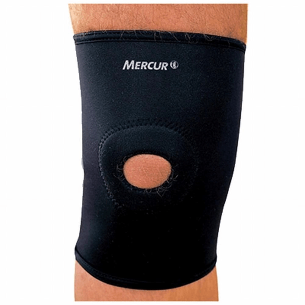 Encontraproduto.com.br - Mercur Joelheira Neoprene C- Furo Eg