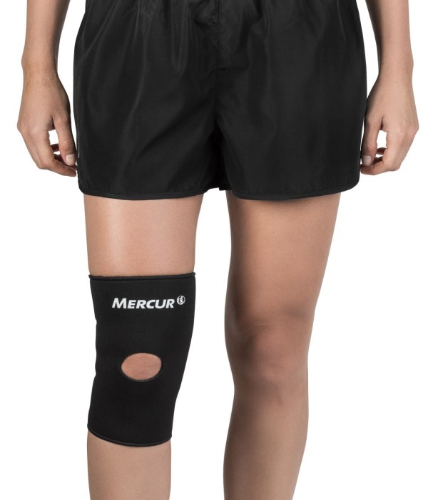 Encontraproduto.com.br - Mercur Joelheira Neoprene C- Furo Eg