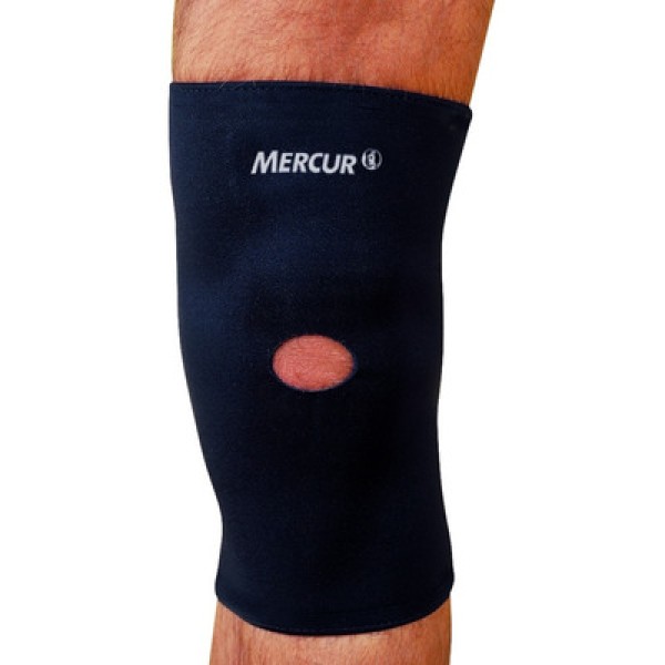 Encontraproduto.com.br - Mercur Joelheira Neoprene C- Furo Eg