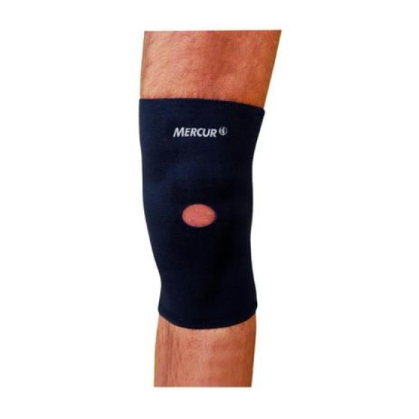 Encontraproduto.com.br - Mercur Joelheira Neoprene C- Furo Eg