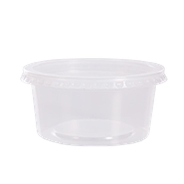 Encontraproduto.com.br - Pote Redondo Com Tampa 200Ml 24 Un