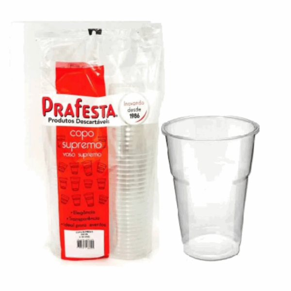 Encontraproduto.com.br - Copo Prafesta Supremo 200ml Com 50 Unidades