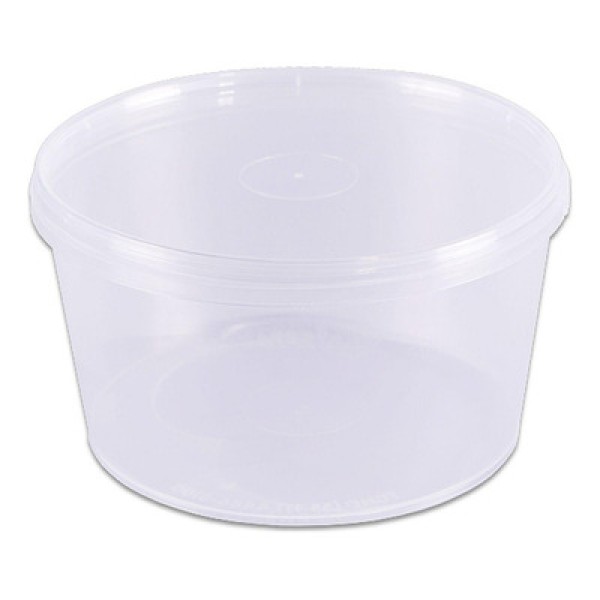 Encontraproduto.com.br - Pote Redondo Com Lacre 500ML 10 Unidades 8805 PRAFESTA