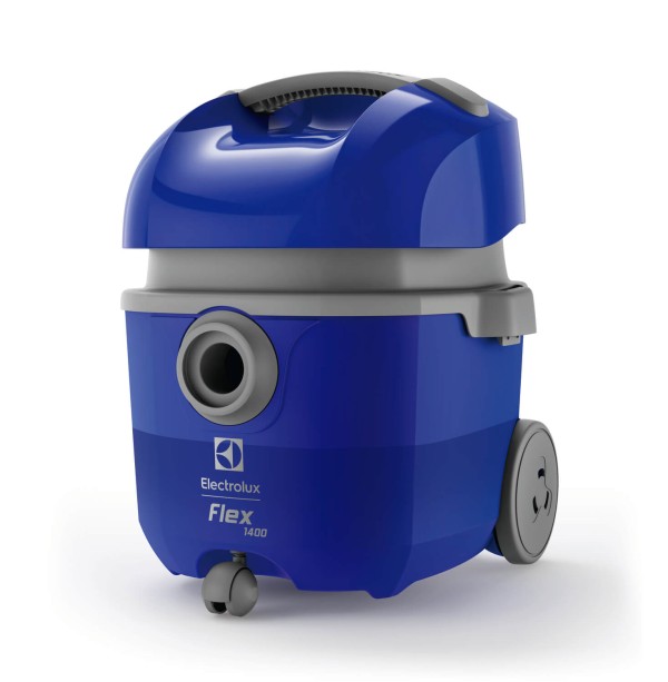 Encontraproduto.com.br - Aspirador Tambor Electrolux Flexn 14L  azul y cinza 127V 50Hz/60Hz
