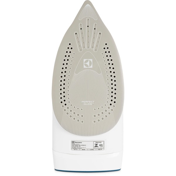 Encontraproduto.com.br - Ferro de Passar a Vapor Electrolux Base de Cerâmica Azul Steamline 4811APBR503 220V