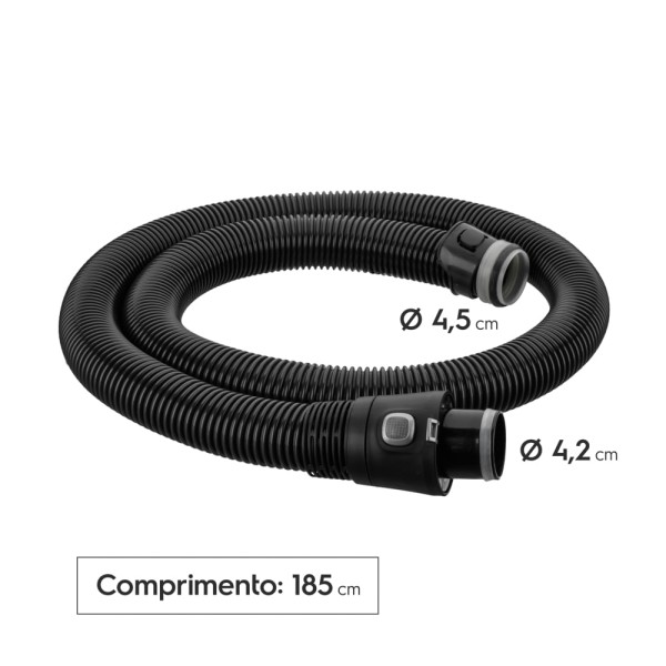 Encontraproduto.com.br - Mangueira original Electrolux com vedação para aspirador de pó USG20 - ULTRAONE (HSVC01)