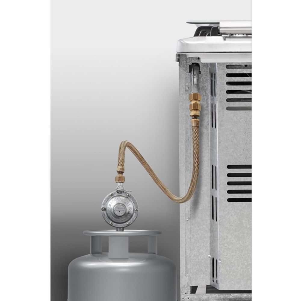 Encontraproduto.com.br - Kit Instalação Gás GLP de Botijão com Regulador para Fogão de Piso Electrolux