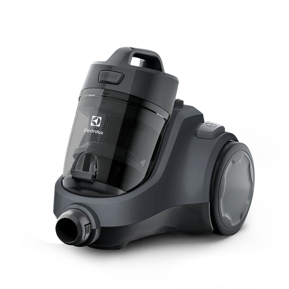 Encontraproduto.com.br - Aspirador de Pó sem Saco 1600W EASE Easybox Electrolux Silencioso Filtro HEPA tubo metalico (EAS30)