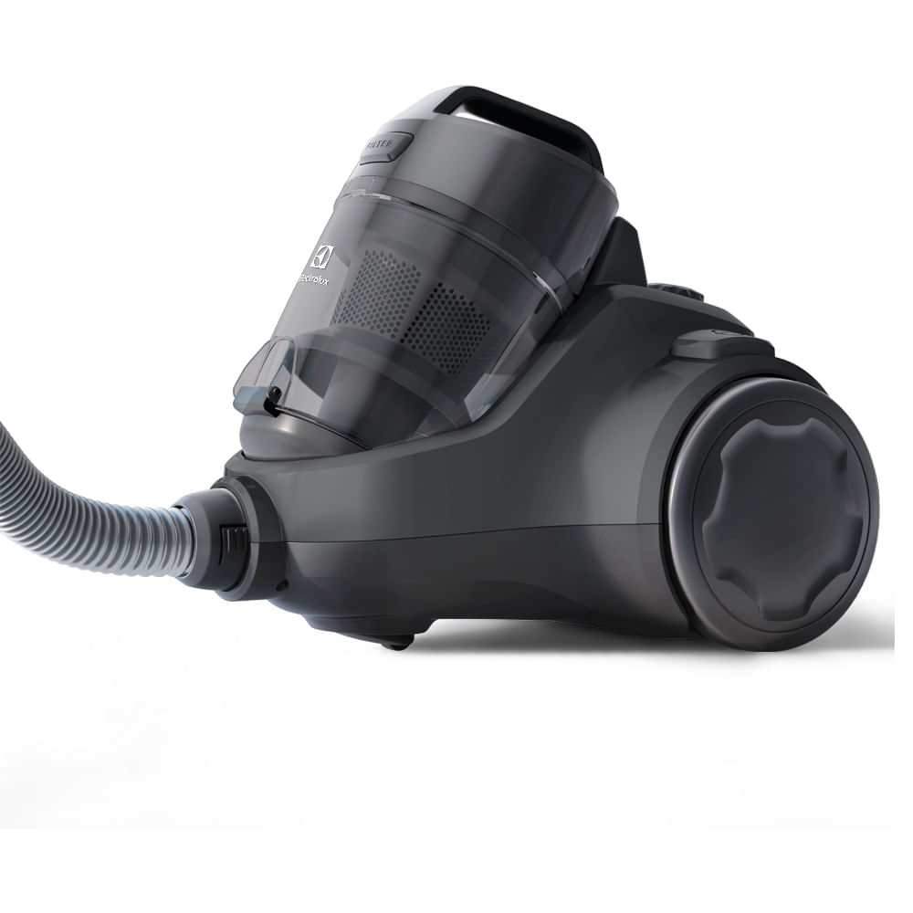 Encontraproduto.com.br - Aspirador de Pó sem Saco 1600W EASE Easybox Electrolux Silencioso Filtro HEPA tubo metalico (EAS30)