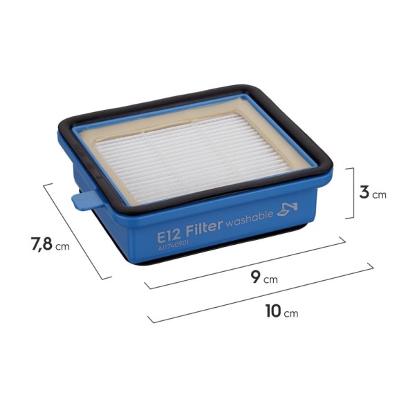 Encontraproduto.com.br - Filtro HEPA Original Electrolux para Aspirador de pó SH1F9 (HFVC04)